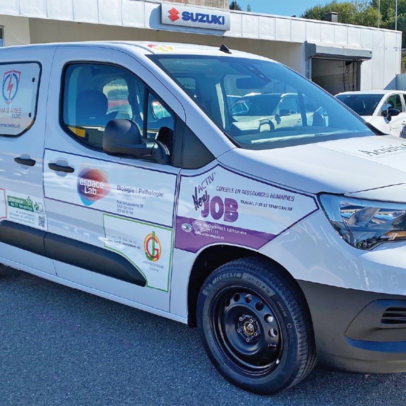Un nouveau véhicule de transport grâce à nos sponsors
